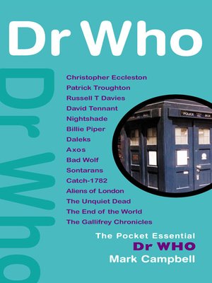 cover image of Dr Who